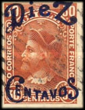 [Diez CENTAVOS, type M]