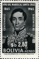 [Airmail - The 100th Anniversary of the Death of Marshal Santa Cruz, type MD3]