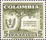 [The 1st Forestry Congress, Bogota, type QD]