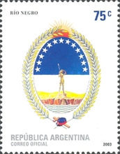 [Coat of Arms of the Rio Negro Province, type CTR]