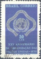 [The 25th Anniversary of the United Nations, type AUO]