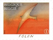 [The Magic of Jean-Michel Folon. Self Adhesive, type DXE]