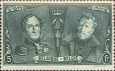 [The 75th Anniversary of the First Belgian Stamp, type BW11]