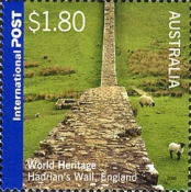 [World Heritage joint issue Australia - UK, type CJF]