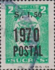 [Revenue Stamps - Overprinted "1970 POSTAL" and Surcharged, type BBZ14]