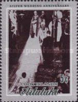 [The 25th Anniversary of the Marriage of Queen Elizabeth II and Prince Philip, type AI]