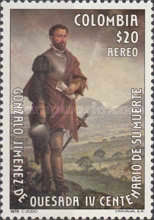 [Airmail - The 400th Anniversary of the Death of Gonzalo Jimenez de Quesada, 1500-1579, type AQG]
