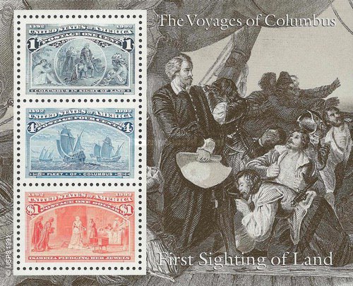 [First Voyage of Christopher Columbus - First Sighting of Land, type ]