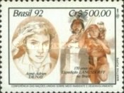 [The 2nd Anniversary of the United Nations Conference on Environment and Development - The 170th Anniversary of the Langsdorff Expedition, type COW]