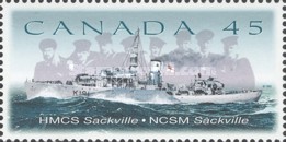 [The 75th Anniversary of Canadian Naval Reserve, type BKB]