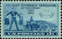 [The 50th Anniversary of the American Automobile Association, type RT]