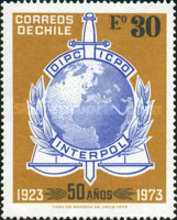 [The 50th Anniversary of Interpol, type UF]