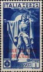 [Italy No. 313-15 Overprinted. Airmail - The 400th Anniversary of the Death of Francesco Ferruci, type H1]