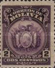 [Coat of Arms - Dot After "BOLIVIA" in Oval, type AU1]