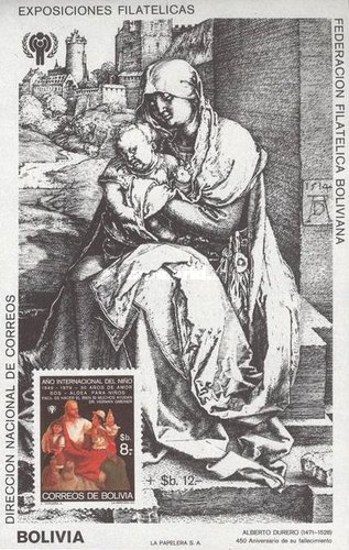 [International Year of the Child & the 450th Anniversary of the Death of Albrecht Durer, type XGE]