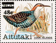 [Birds - Stamps of 1983 Surcharged, type JB1]