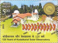[The 125th Anniversary of the Kodaikanal Solar Obervatory, type FLR]