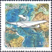 [The 50th Anniversary of the South Atlantic Flight by del Prete and Ferrarin, type BJN]