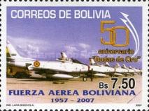 [The 50th Anniversary of the Bolivian Air Force, type BIN]