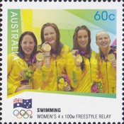 [London 2012 Olympic Games - Australian Gold Medallists, type DRZ]