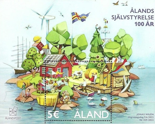 [The 100th Anniversary of the Autonomy of Åland, type ]