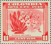 [The 75th Anniversary of U.P.U. - Inscribed "1874 UPU 1949" - Orchids and Cityscapes, type RJ]