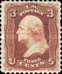 [Re-Issue of 1861-1866 Issues - Hard White Paper. White Crackly Gum, type M12]