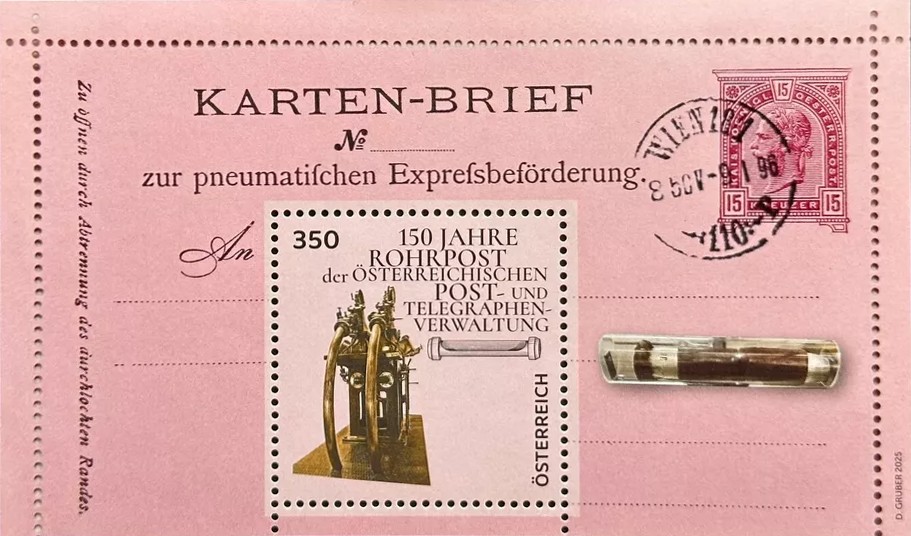[The 150th Anniversary of Rohrpost, type ]
