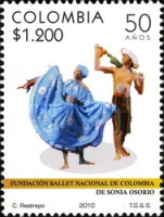 [The 50th Anniversary of the Foundation of the National Ballet -  Sonia Osorio Ballet of Colombia, type COG]
