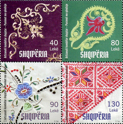 [Albanian National Craft - Embroidery, type ]