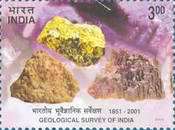[The 150th Anniversary of Geological Survey of India, type BKJ]