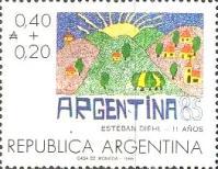 [Argentine Philately, Children's Drawings, type BGM]