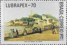 [The 3rd Anniversary of the Brazilian-Portuguese Stamp Exhibition "Lubrapex 70" - Rio de Janeiro, Brazil, type AUP]
