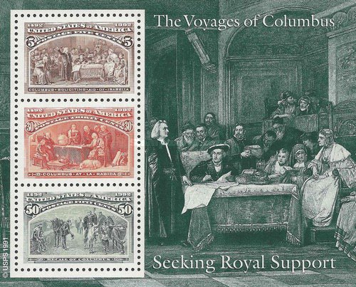 [First Voyage of Christopher Columbus - Seeking Royal Support, type ]