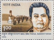 [The 100th Anniversary of the Birth of Rahul Sankrityayan, Politician, type ATK]
