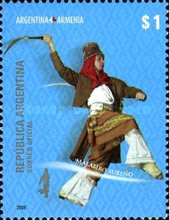 [A Joint Issue Argentina-Armenia, type DIB]