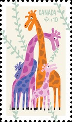 [Canada Post Community Foundation - Giraffe, type ECJ]