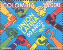 [The 50th Anniversary of the Association of Roman Language Countries "Latin Union", type ]
