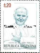 [The Second Visit of Pope John Paul II, type BHT]