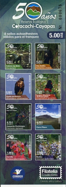 [The 50th Anniversary of the Cotacachi Cayapas Ecological Reserve, type ]