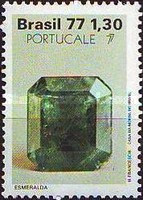 [International Thematic Stamp Exhibition "Portucale 77" - Porto, Portugal - Gemstones, type BIK]