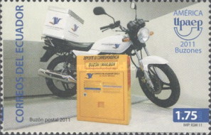 [America UPAEP - Mail Boxes, type DUP]