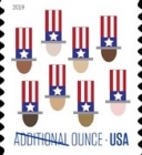 [Uncle Sam's Hat - "2019" Imprint, type GVZ1]