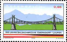 [The 100th Anniversary of the Bridge Oberndorf, type BYE]