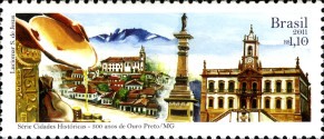 [The 300th Anniversary of the City of Ouro Preto - State of Minas Gerais, type EJU]