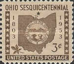 [The 150th Anniversary of Ohio Statehood, type SE]