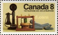 [The 100th Anniversary of the Invention of the Telephone by Alexander Graham Bell, type RK]
