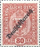 [Stamps of 1916-1917 Overprinted "Deutschösterreich", type AW12]