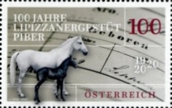 [The 100th Anniversary of the Lipizzaner Stud Farm, Piber, type DTF]