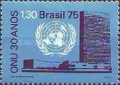 [The 30th Anniversary of the United Nations, type BED]